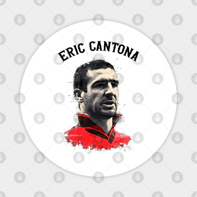 Eric Cantona Magnet by Yopi